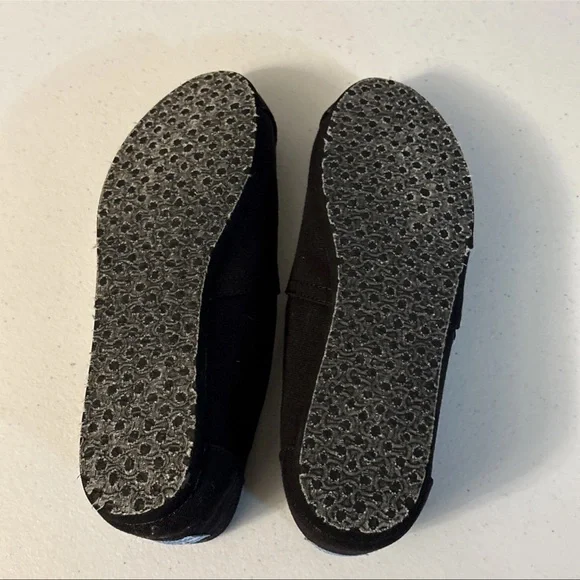 TOMS Shoes Women's Alpargata Classic Comfort Slip-On Canvas Flats Black Fabric 9 - Picture 5 of 14